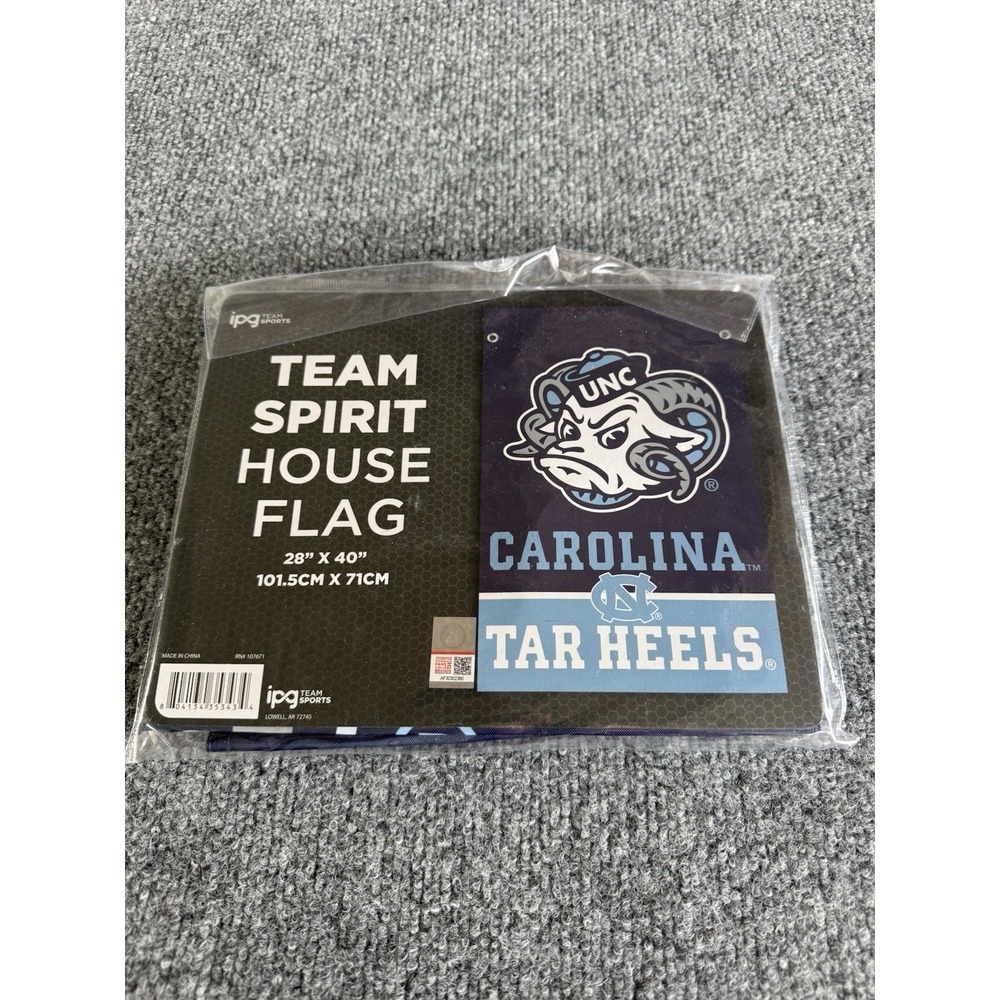 North Carolina Tar‎ Heels UNC Team Spirit House Flag 28" X 40" College SH14